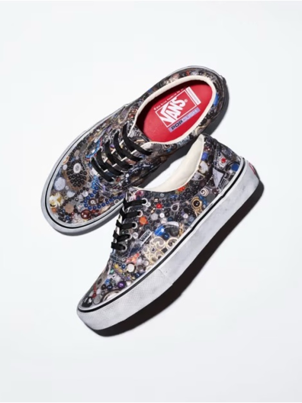 NEW Supreme x Mike Kelley x Vans Era 'Black' Sz 12